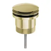 New 40mm Pop Up Universal Waste Phoenix Tapware Brushed Gold 800-8900-12