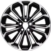 17x7 Aluminum Wheel 14 Spoke Machined Fits 2014-2016 Toyota Corolla (for: Toyota)