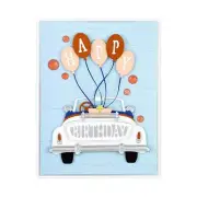 PAPERCRAFTS INC SPELLBINDER ETCH DIE SUNDAYDRIV Metal