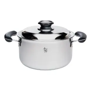 【CHEF 掌廚】cookmate 304不鏽鋼湯鍋22CM(適用電磁爐)