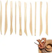 2 Sculpting Tools Modeling Clay | 10-Piece Pottery & Polymer Tools - Clay Sculpting Tools Set, Air Dry Clay Tool Set for Pottery Craft, Baking, Carving, Drawing, Molding, Modeling,