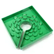 6" Plastic Irrigation Drip Tray Cover fits Rockwool Hugo Cube Block Smartpot