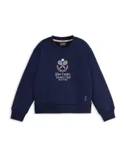 Scotch & Soda Girls' After Tennis Tennis Club Relaxed Fit Sweatshirt - Little Kid, Big Kid