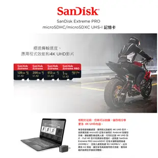 SANDISK SANDISK Extreme PRO microSD 64GB U3 A2 V30 記憶卡