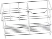 LAPYAPPE Stainless Steel Toothbrush Holder Multi Functional Slot Organizer for Bathroom Decor Effortless Wall Mount Design and Easy to Clean for Home and Restroom Use