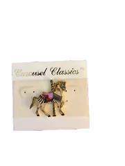 #30 Illions Stander Horse Tie Tac Pin