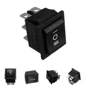 6 Pin 3 Position Boat On-Off-On Momentary Rocker Switch DPDT AC250V/16A