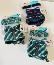 SET OF 3 KITTEN cat harnesses - Harness + Leash Set NEW