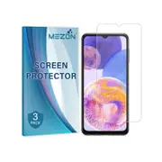 3 Pack MEZON Samsung Galaxy A23 Ultra Clear Film Screen Protectors