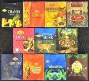 CHOOSE SCENT SAC Sandesh Incense Cones Insence Box Stick Lucky Floral 10 20