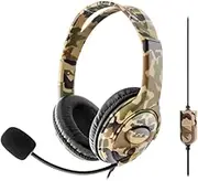 Nyko Standard Issue Headset - Universal Desert Camo Headset - Universal - Works with Xb1, Xbsx, PS4, PS5, Switch, and PC - Not Machine Specific