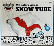 New The Polar Express Snow Tube/Inflatable Snow Sled 4' Long