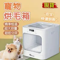 在飛比找樂天市場購物網優惠-台灣現貨 110V烘毛機 寵物烘乾機 貓咪寵物烘乾箱 全自動