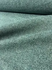 8.375 yd Maharam Firma Islet Blue Green Wool Upholstery Fabric - MSRP $653