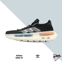 在飛比找蝦皮商城優惠-ADIDAS NMD_S1 襪套 針織 黑藍橘 FZ5706