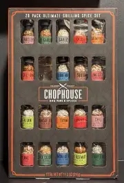 Chophouse 19 Different Flavors For Rubs Spices and Sauces Missing Lime Chipotle
