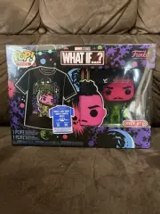 Funko POP! W/Tee WHAT IF...? Infinity Killmonger Size XL Target Exclusive Marvel