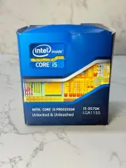 Intel CPU Quad Core i5 3570K LGA1155 3rd Gen Ivy Bridge BX80637I53570k Processor