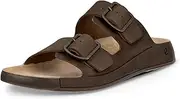 [ECCO] Echo Men's Cozmo Genuine Leather Men's Flat Sandals EU42 Sandals