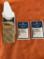 30 SCHMETZ 151X1 TLX1 Curved Sewing Needles For Singer 246, 246K Class Overlock