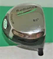 PRG Radiance 460 Titanium Driver Head - Choice of 8.5, 12, or 14 Degree Lofts