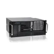 RackChoice 4U Front I/O ATX/Micro ATX rackmount Server Chassis,USB3.0x2,2 x 5...