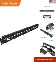 1U Rack for Raspberry Pi, 19" Rackmount Supports 1-4 Units of All Raspberry P...