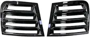 Compatible for Dodge Charger 2015-2021 Shutters Car Styling Gloss Black Side Windshield Sun Vent Louver Cover ABS Plastic Side Window