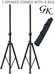 Speaker Stands (Two stands) With Gig Bag/ Max 5 1/4 Feet Height (Canadian Brand)