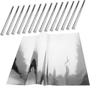 HOODANCOS 15 Sheets Flow Mirror Art present Wrapping Paper Double Sided Floral Bouquet Packing Paper for Christmas Valentine Day Mother Day and More