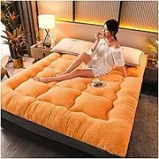Futon Mattress Double Single Japanese, Japanese Floor Mattress Sleeping Tatami Mat Roll Up Camping Mattress Floor Lounger Sofa Beds and Sofas(A,90 * 200cm)