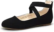 [FLYFUPPY] Girls Dress Shoes Mary Jane Shoes for Girl Ballet Flats with Ankle Strap