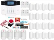 E18 WiFi Tuya APP DIY Wireless Kits Home Security Alarm System+Alexa+Google Home