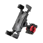 Take-out electric rider rack Motorcycle navigation stand Motorcycle battery Mountain bike carrying fixed mobile phone stand Black