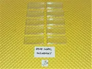 (10) VENDO 511, 540, 576, 620, 720, 721, SODA VENDING MACHINE VEND LABEL WINDOWS