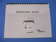 Janome MyLock 334 Sewing Machine Instruction Manual - Printed