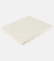 [Toteme] Toteme Monogram cotton terry jacquard beach towel One Size white