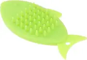 Spa Massage Brush Bathing Accessory Soft Silicone for Gentle Body Scrubbing