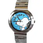 卡漫城 - SNOOPY 手錶 日期 藍 ㊣版 女錶 男錶 日曆 不銹鋼 強化玻璃 史努比 史奴比 七折出清