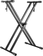 Haze All-Metal Structure Double X-Braced Keyboard Stand Height Adjustable KBX3