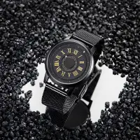 在飛比找蝦皮商城精選優惠-EUTOUR男士磁性手錶石英手錶男士手錶原裝帶40mm不鏽鋼
