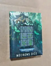 ⚔️WARHAMMER 40K - NECRONS DICE - NIB - OOP ⚔️