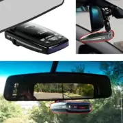 * RearView Mirror Mount for Passport S55 S75 X70 Solo S2 S3 S4 Radar Detector *