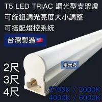 在飛比找蝦皮購物優惠-【築光坊】【TRIAC調光型】 T5 LED 支架燈 300