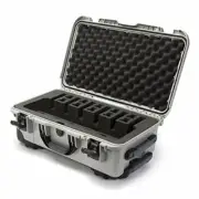 Nanuk 935 Silver TSA Approved Hard Gun Case SIX Glock 1911 SIG Ruger 6-UP 22LR
