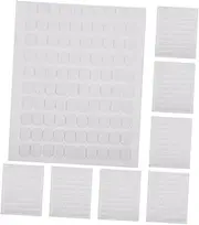 COMPUKAS 800pcs Clear Double Sided Sticky Tack Dots for DIY Crafts Home Decor Office and Classroom Strong Adhesion for Scrapbooking and Decoration