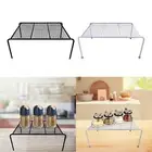 Cabinet Storage Shelf Rack Counter Spice Rack Seasoning Jars Rack Shelf Mesh