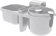Cup Holder Stroller - Car Seat Cup Holder Attachment | Triple Design Child Cup Holder with Snack Holder, Mug Holder Buckle Design with Anti-slip Pads for Car Seats, Strollers, Wheelchairs, Golf Carts