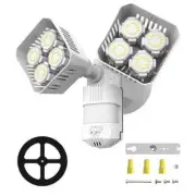 700w 180° White Motion Sensor Outdoor Wall Security Solar LED Flood Light 5000K