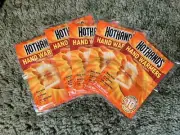4 HotHands Hand Warmers Pairs Safe Natural Odorless Pocket Heat *4 Pack Lot*